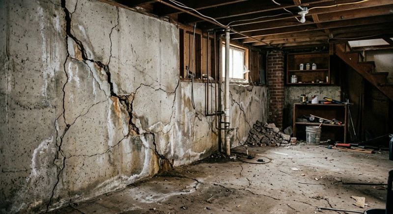 Basement Crack Repair in Oak Harbor, WA