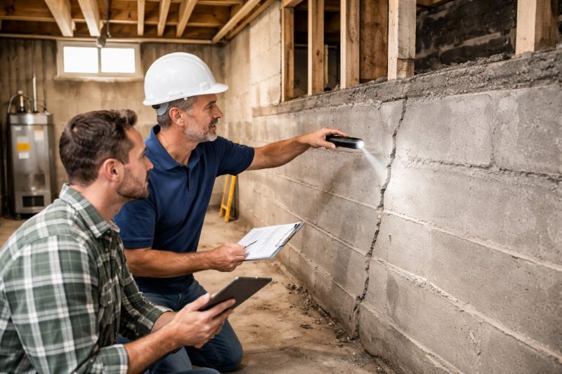 Basement Crack Repair in Oak Harbor, WA