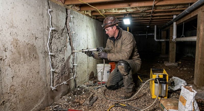 Basement Foundation Repair in Jefferson County, WA