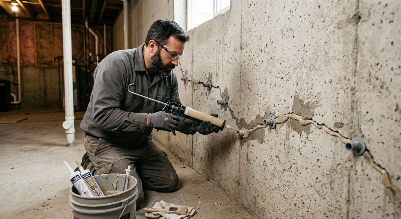 Basement Foundation Repair in Port Townsend, WA