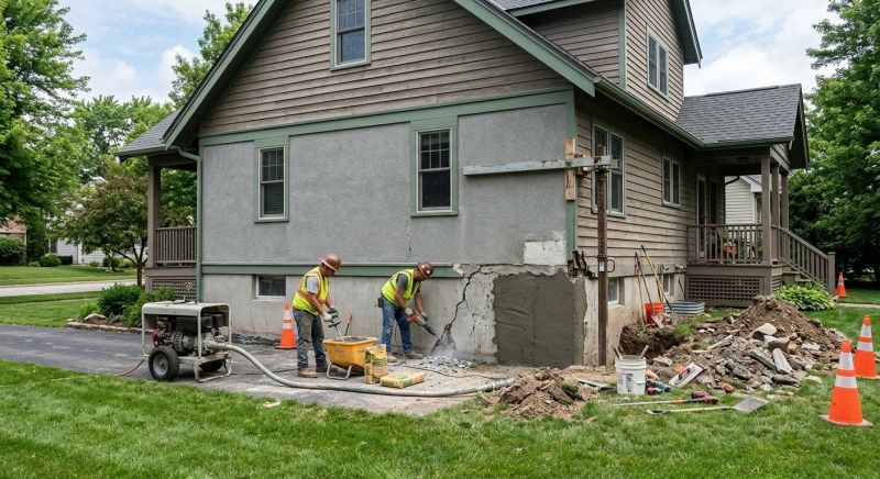 Building Foundation Repair in Anacortes, WA