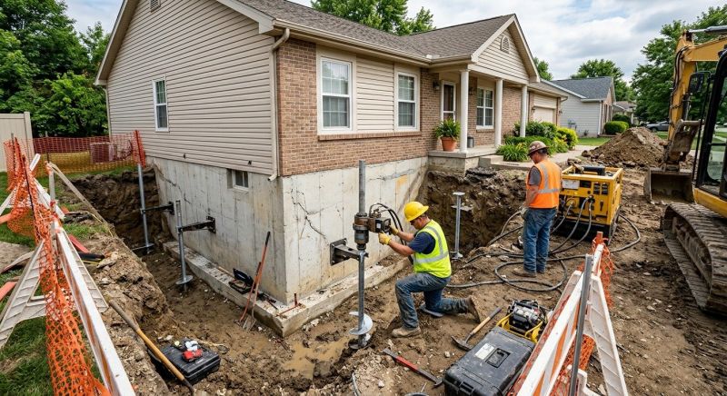 Building Foundation Repair in Burlington, WA