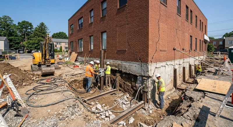 Building Foundation Repair in Langley, WA