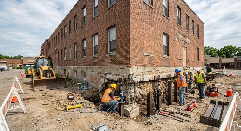 Commercial Foundation Repair in Oak Harbor, WA