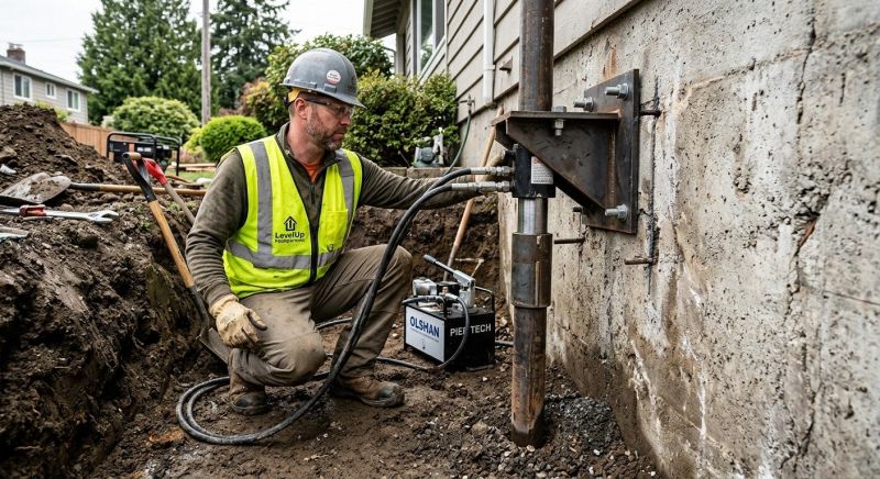 Concrete Foundation Leveling in Burlington, WA