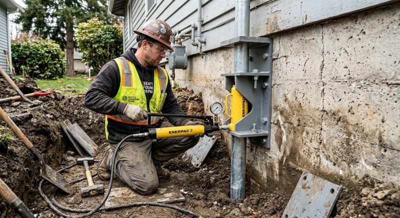 Concrete Foundation Leveling in Mount Vernon, WA