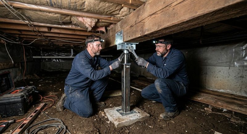 Crawlspace Foundation Repair in Anacortes, WA