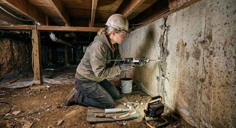 Crawlspace Foundation Repair in Island County, WA