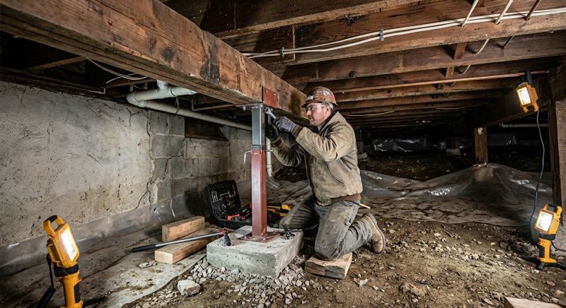 Crawlspace Foundation Repair in Jefferson County, WA