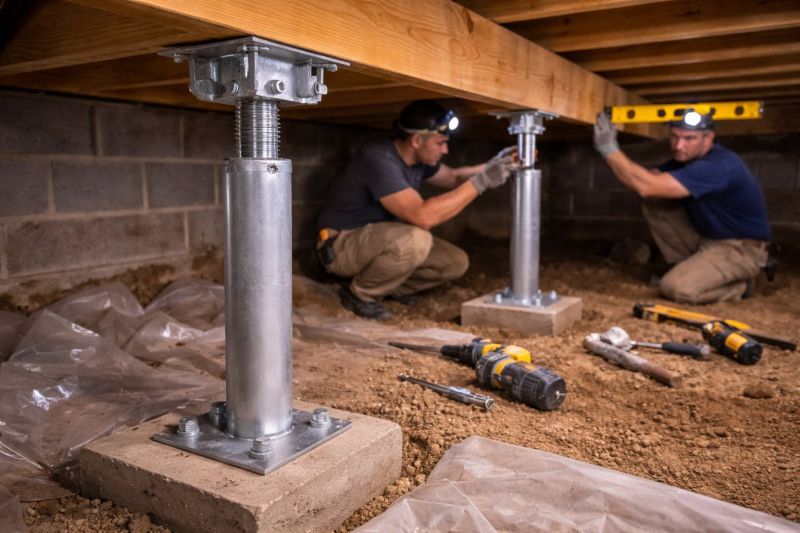 Crawlspace Structural Repair in Oak Harbor, WA