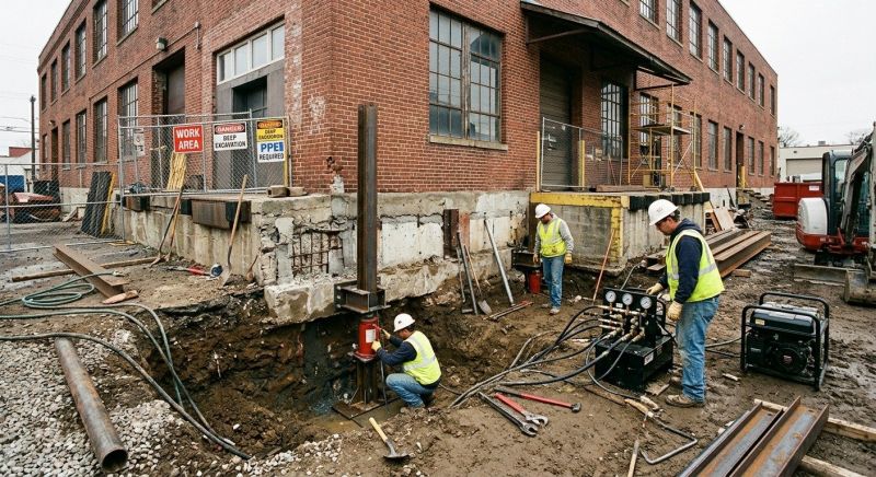 Emergency Foundation Repair in Oak Harbor, WA