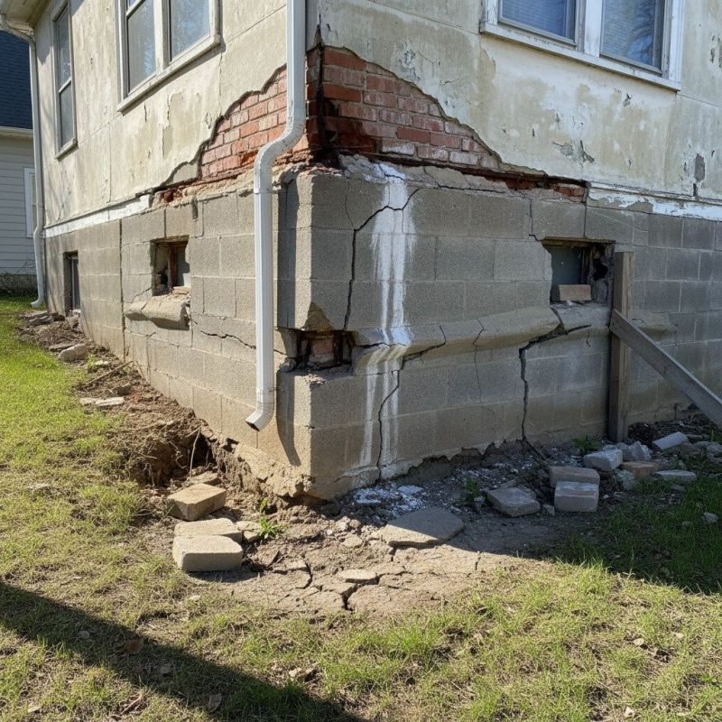 Foundation Crack Repair in Port Townsend, WA