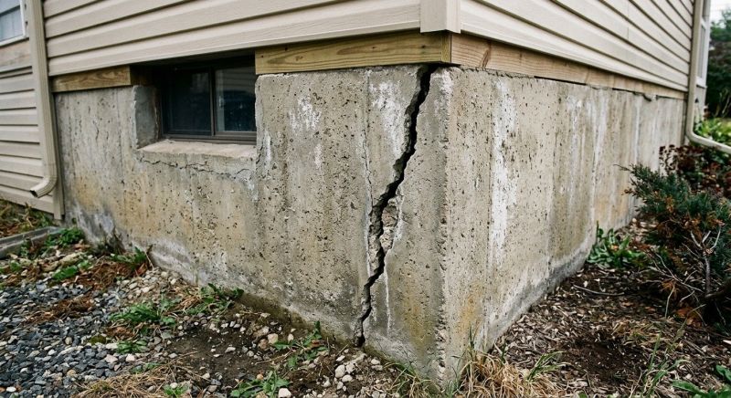 Foundation Crack Repair in Port Townsend, WA