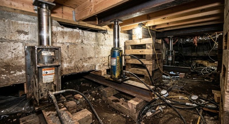 Foundation Jacking in Freeland, WA