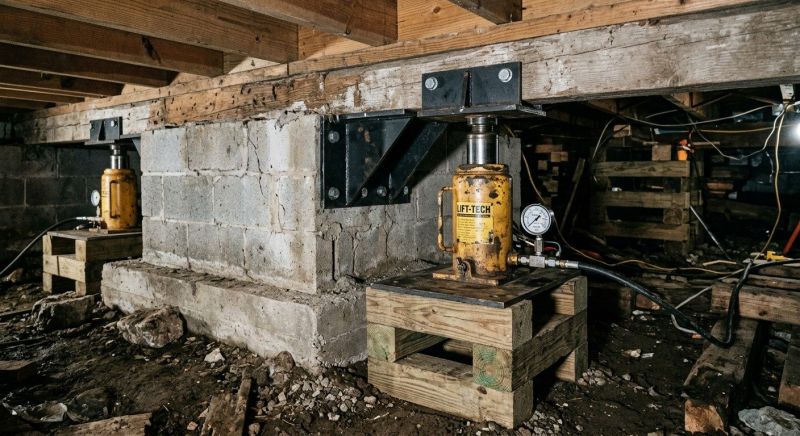 Foundation Jacking in Freeland, WA