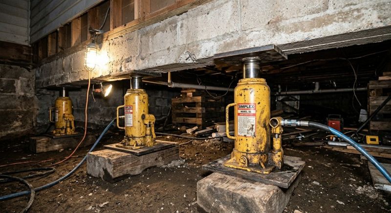 Foundation Jacking in Langley, WA