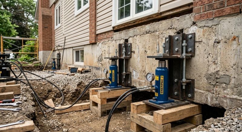 Foundation Jacking in Oak Harbor, WA
