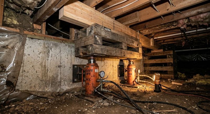 Foundation Jacking in Oak Harbor, WA