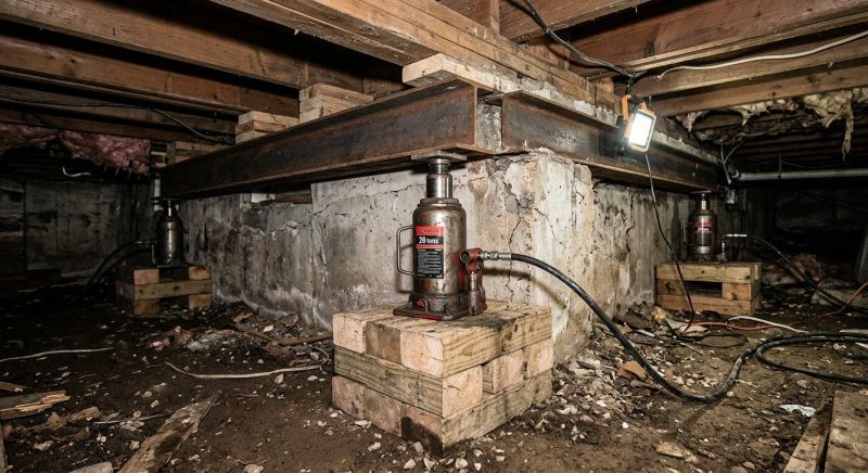 Foundation Jacking in Stanwood, WA
