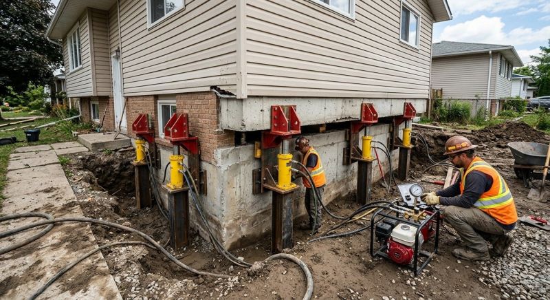 Foundation Lifting in Burlington, WA
