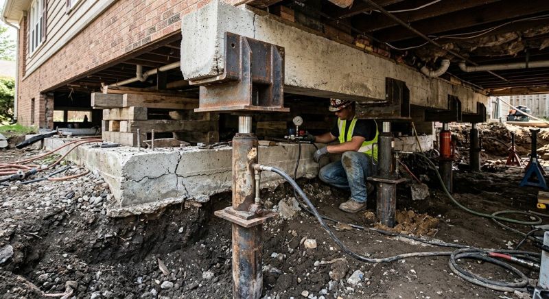 Foundation Lifting in Burlington, WA