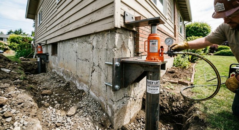Foundation Lifting in Oak Harbor, WA