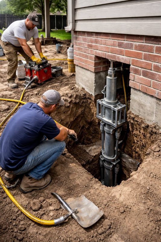 Foundation Pier Repair in Oak Harbor, WA