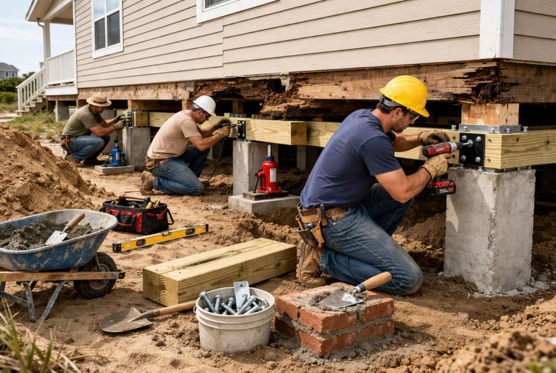 Foundation Raising in Freeland, WA