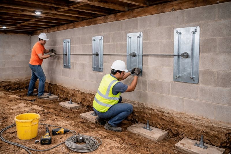 Foundation Stabilizing in Oak Harbor, WA