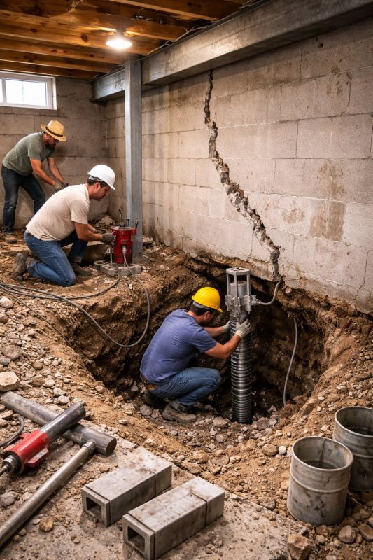 Foundation Structural Repair in Island County, WA