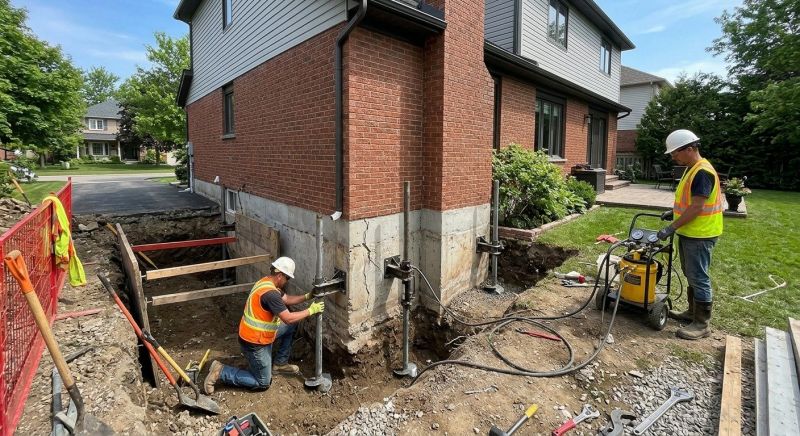 Foundation Underpinning in Oak Harbor, WA