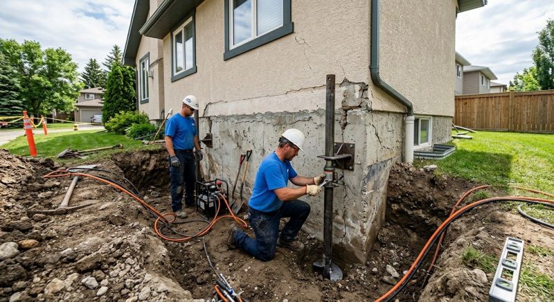 Helical Pile Installation in Oak Harbor, WA