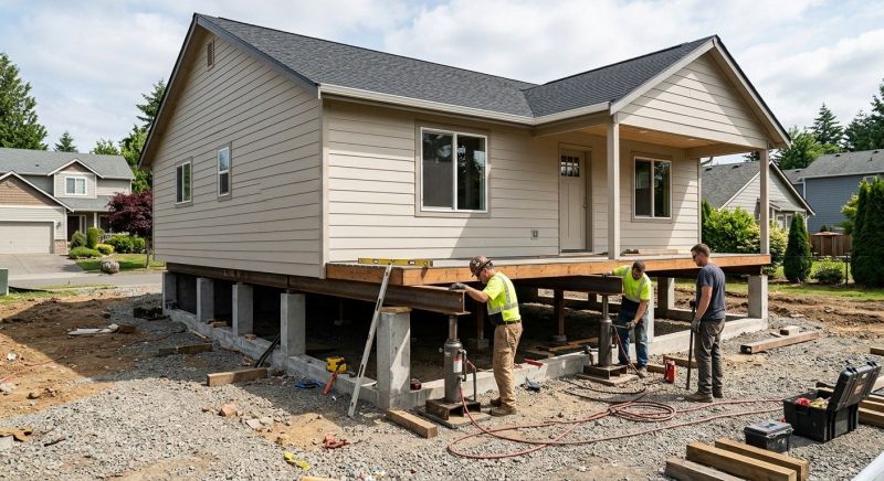 Home Foundation Leveling in Burlington, WA