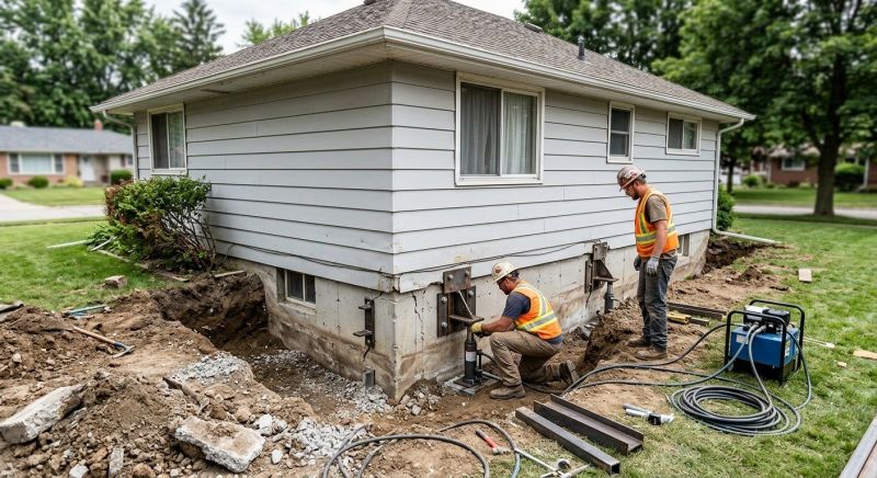 House Foundation Repair in Port Townsend, WA