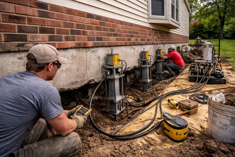 Settling Foundation Service in Anacortes, WA
