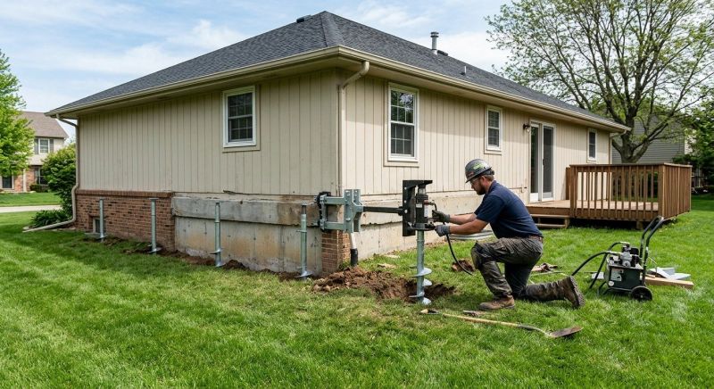 Settling Foundation Service in Langley, WA