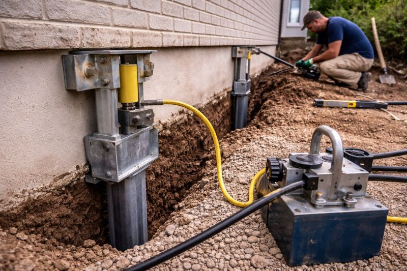 Sinking Foundation Repair in Port Townsend, WA