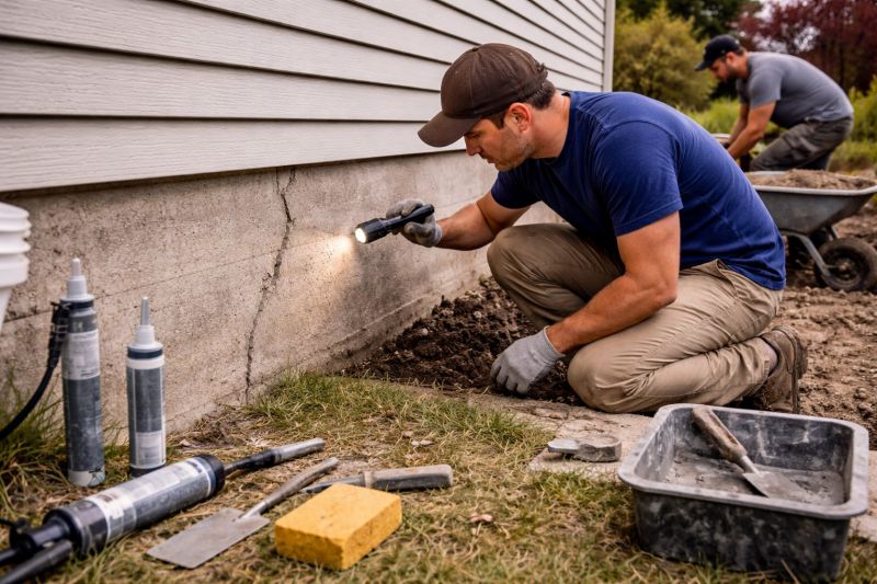 Slab Foundation Repair in Oak Harbor, WA