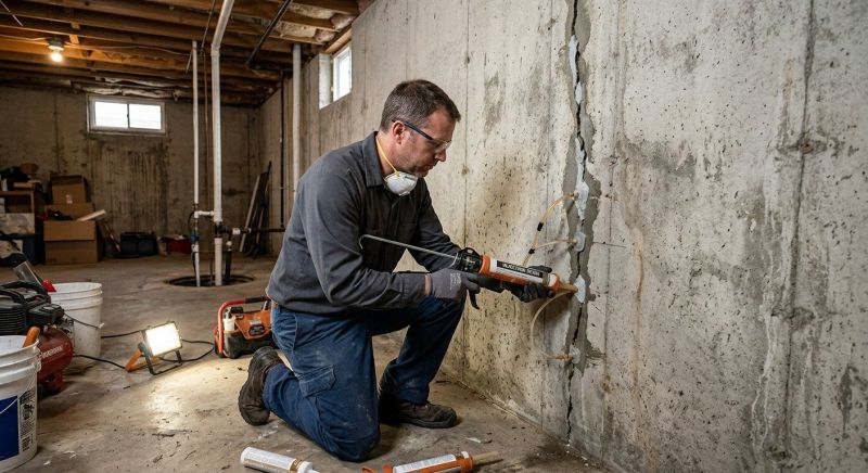 Structural Crack Repair in Oak Harbor, WA