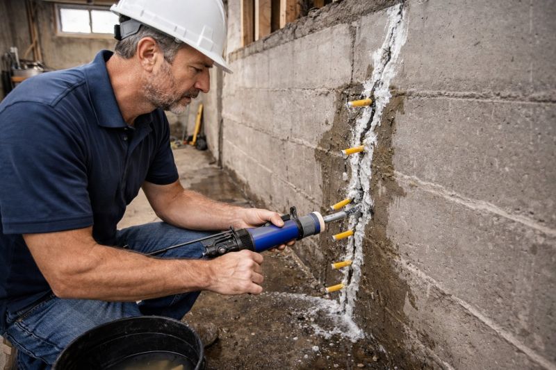 Structural Crack Repair in Oak Harbor, WA