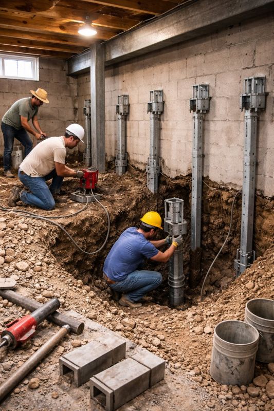 Structural Underpinning in Oak Harbor, WA