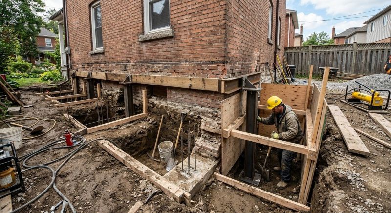 Structural Underpinning in Oak Harbor, WA