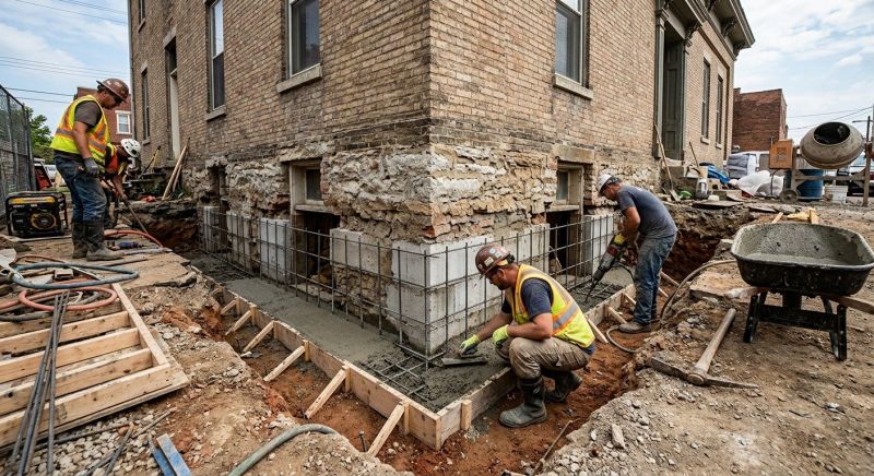 Structural Underpinning in Oak Harbor, WA